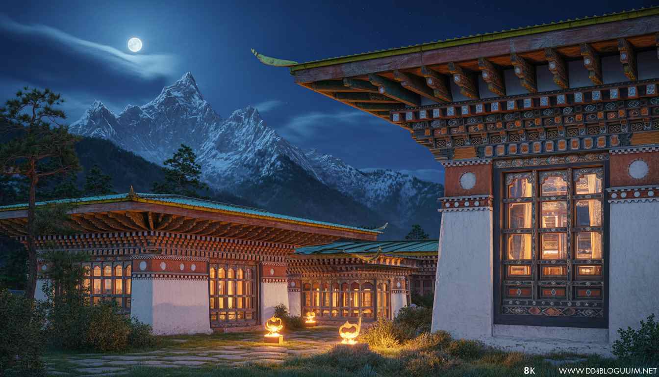 ideogram-v3.0_professional_photo_of_High_fantasy_realism_Bhutanese_architecture_with_intricate-0