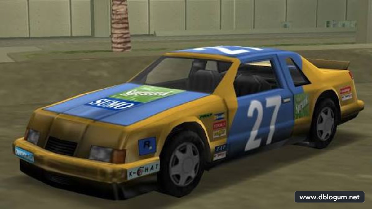 GTA Vice City hızlı araçlar içinde Hotring Racer'ın gücü.