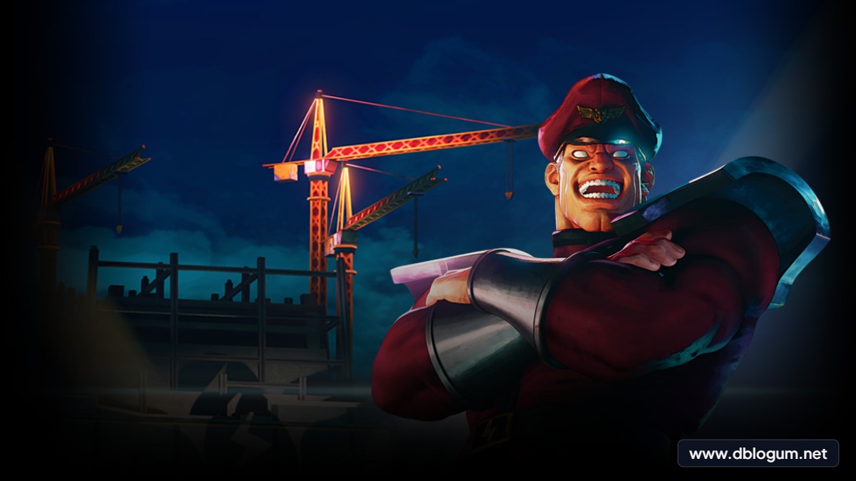 Street Fighter Karakterleri - M. Bison Psycho Power enerjisini kullanırken