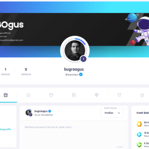 Astronot Serisi - Premium Canva Banner